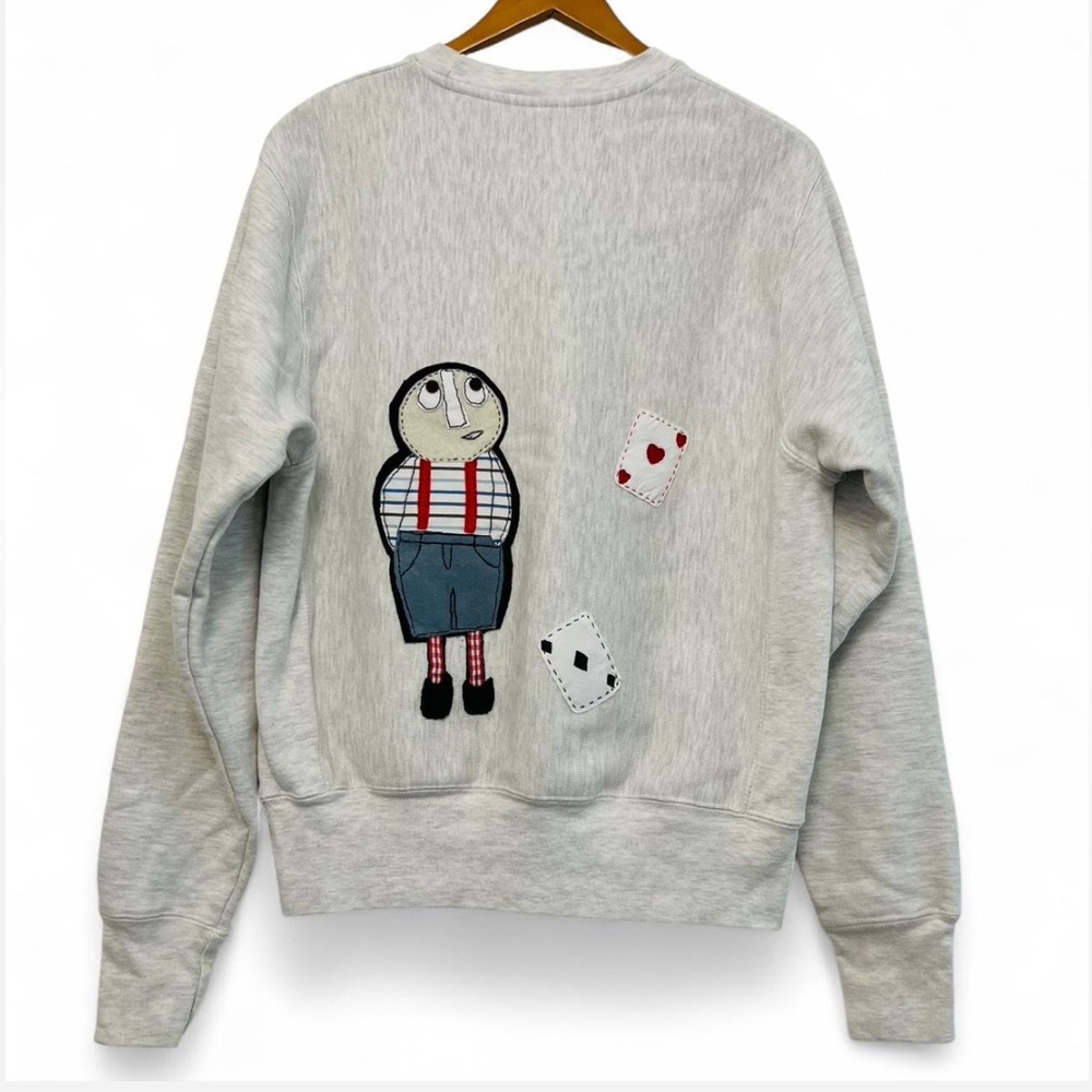 Patchwork Sweatshirt “Daydreamer & the Cards”